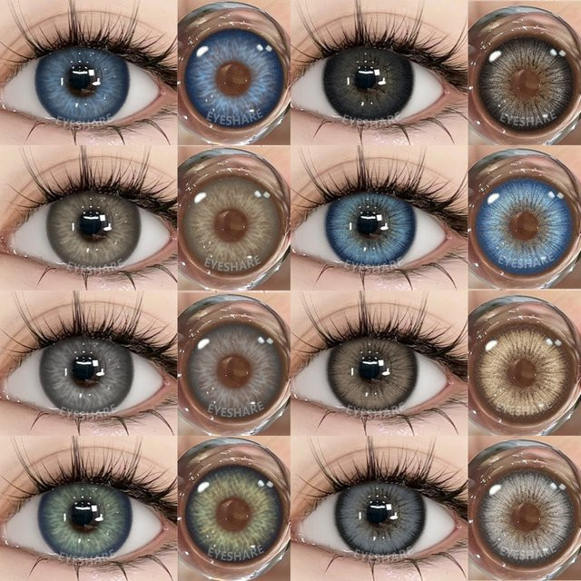 EYESHARE Kontaktlinsen farbig, Jahreslinsen, 2 Stück - Bild 1