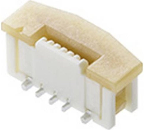 Molex FFC/FPC-Anschluss 52559-2833 in Weiß auf einer vollständigen Rolle - Bild 1