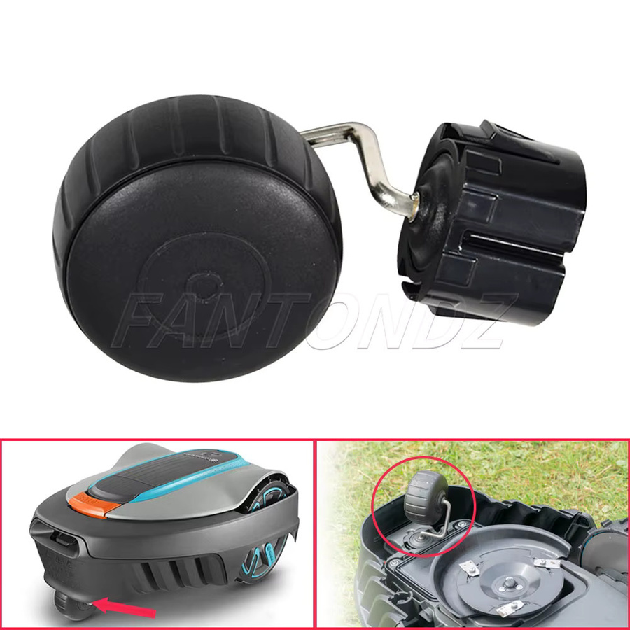 Gardena Radbaugruppe Schwarz für Roboter-Rasenmäher Sileno Minimo Sileno Life Sileno City und Husqvarna Automower 305 310 Ersatzteil 589300801 - Bild 4