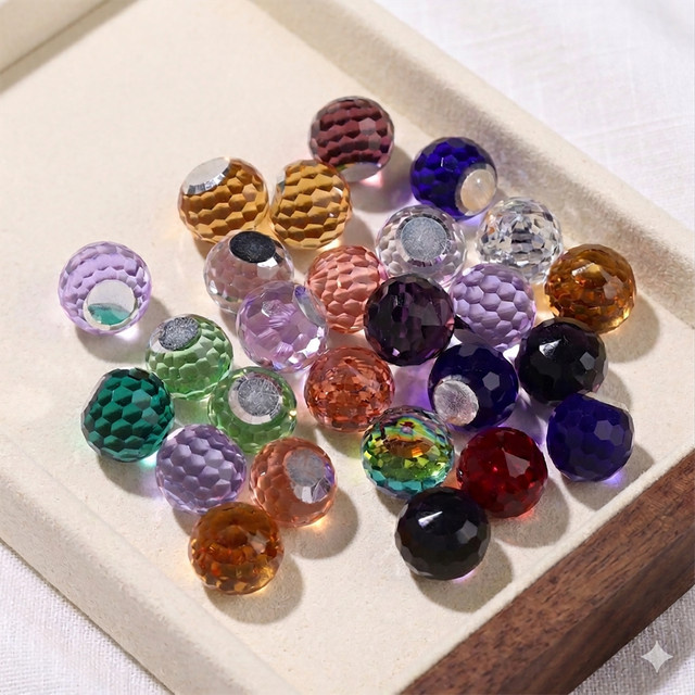 AGCFABS Kugelkristalle, 6/8 mm, Strassperlen, DIY-Schmuckherstellung - Bild 1