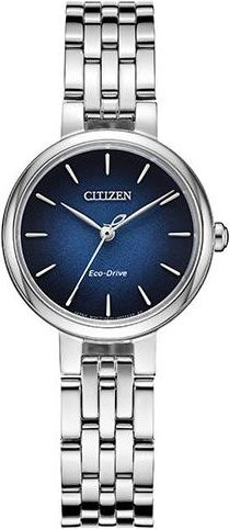 CITIZEN Armbanduhr, Quarz, Edelstahl, Blau, Damen - Bild 1