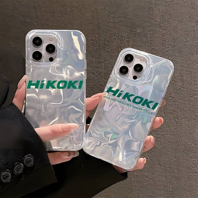 HiKOKI Luxus Handyhülle für iPhone 11 bis 16 Pro Max Plus matt versilbert mehrfarbig - Bild 1