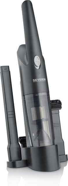 Severin HV 7130 3-in-1 Akku-Handstaubsauger beutellos in Anthrazit und Schwarz - Bild 1