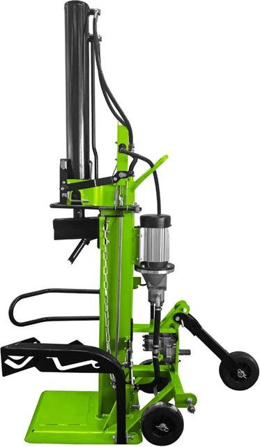 Zipper Elektro-Holzspalter ZI-HS30EZ mit 5500 W und 30 t Spaltkraft, max. Spaltgutdurchmesser 400 mm, Grün - Bild 1