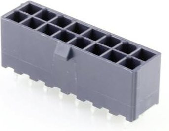 Molex Einbau-Buchsenleiste Standard Grau 16 Polzahl 1724470216 Tray - Bild 1