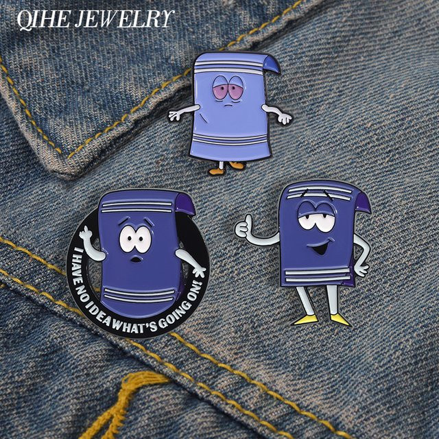 QIHE JEWELRY Anstecknadel, Cartoon Comedy Anime, Kinder - Bild 1