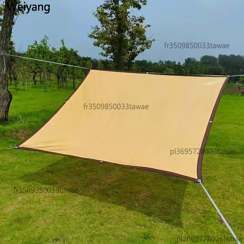 NUOYING Schattennetz Beige aus HDPE mit UV-Schutz als Sonnenschutz-Netzgewebe für Garten und Terrasse - Bild 2