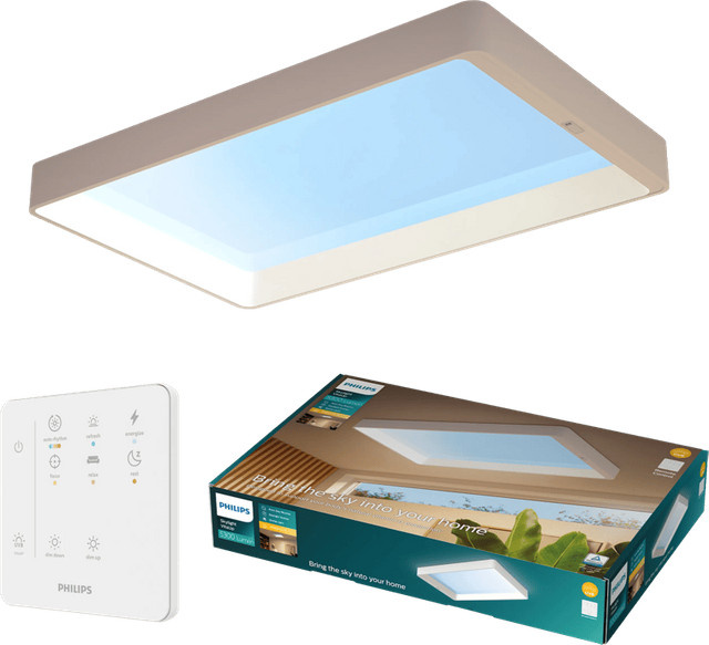Philips Skylight VitaUp Tageslichtlampe Groß in Weiß mit Fernbedienung - Bild 1