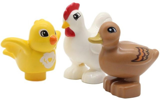 Zoo Tiere Serie Set, Bausteine, Lernspielzeug, ab 3 Jahre - Bild 1