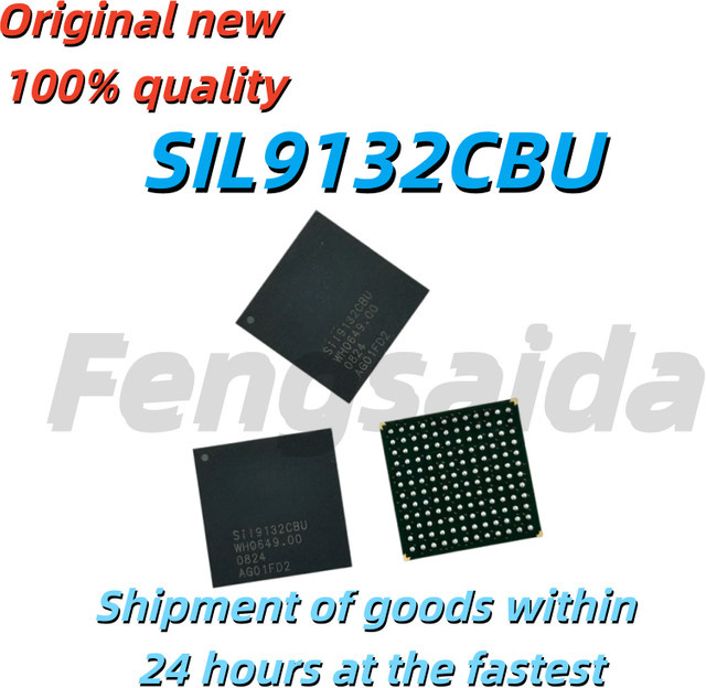 SII9132CBU BGA-Chipsatz in Schwarz - Bild 1