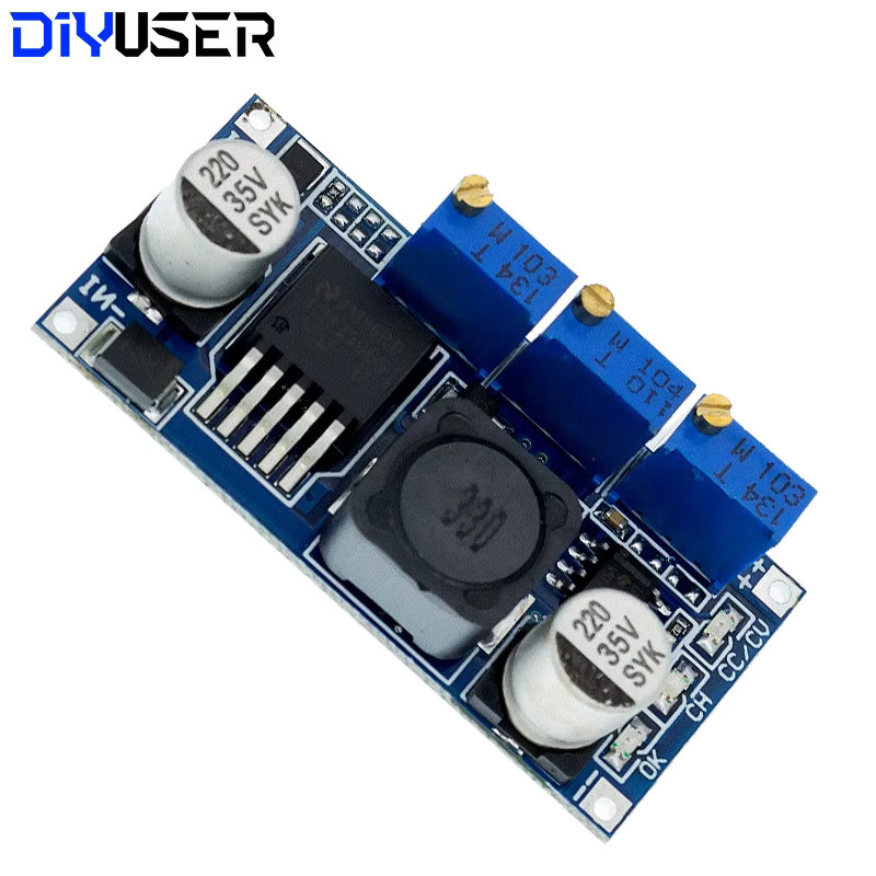 Diyuser LM2596 DC-DC Step-Down Wandler LED Treiber mit CC/CV Funktion in Blau - Bild 2