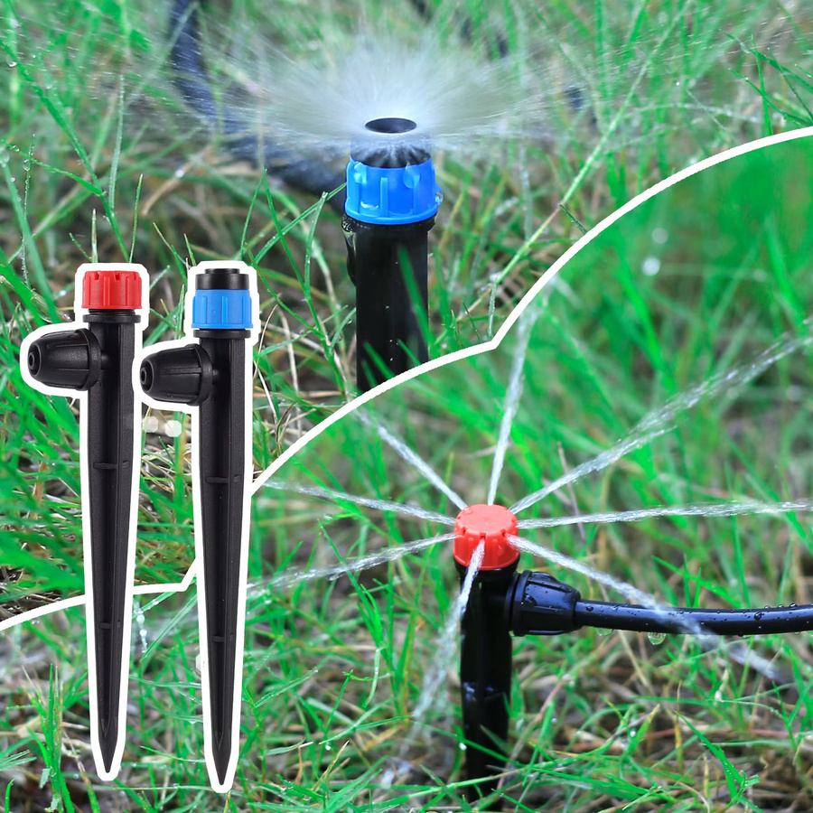 Adhere To Fly 360 Grad Streusel Sprinkler Bewässerungsdüsen für Garten und Landwirtschaft mit 1/4 Zoll Anschluss - Bild 3