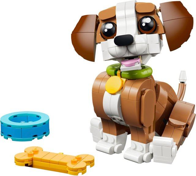 LEGO Creator Niedliche Tiere Verspielter Welpe Konstruktionsspielzeug - Bild 3