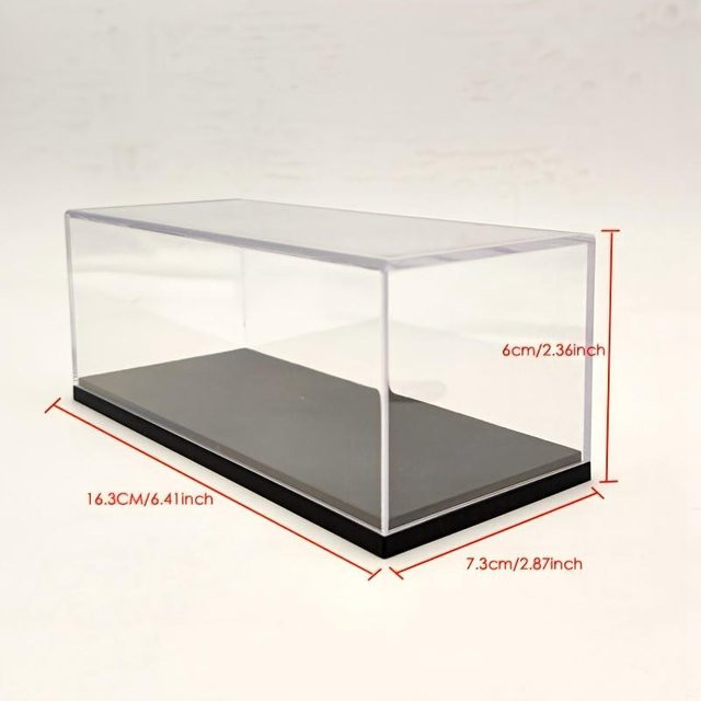 Linyi toy car Vitrine, Aufbewahrungsbox, 16cm, Weiß, ab 14 Jahren - Bild 1