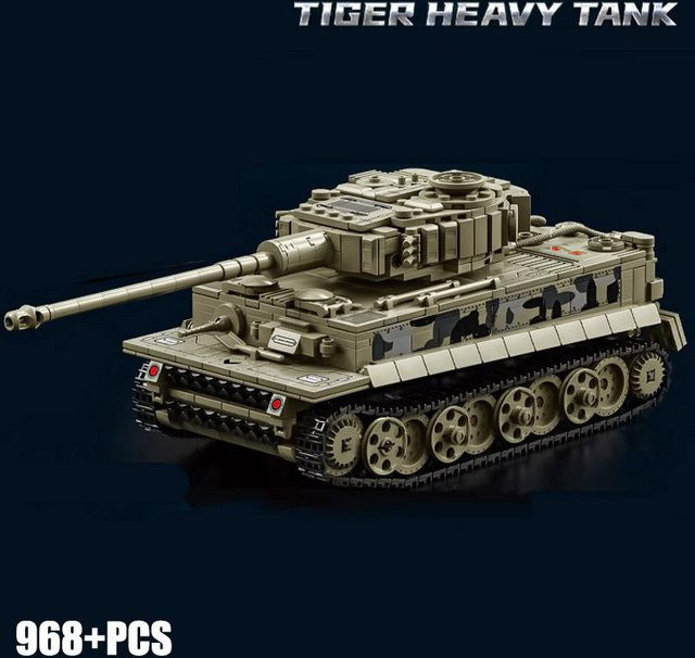 Tiger Schwerer Panzer, Radgepanzertes Fahrzeug, Militärserie, ab 14 Jahren - Bild 1