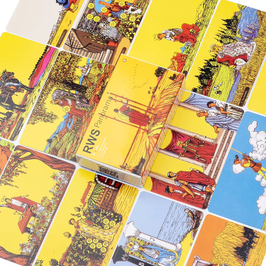 RWS Panorama-Tarotkarten, Brettspielset, 78-Deck - Bild 2
