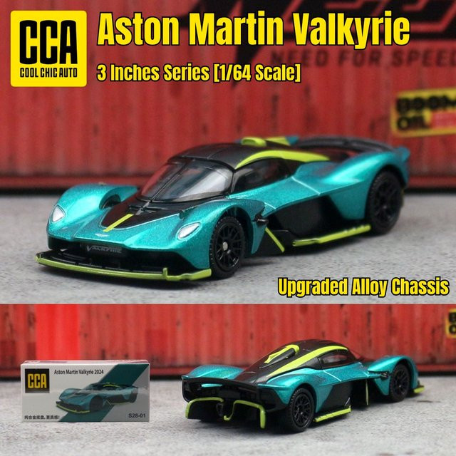 caipo Aston Martin Valkyrie Miniaturmodell, Spielzeugauto, 1:64, Metall - Bild 1
