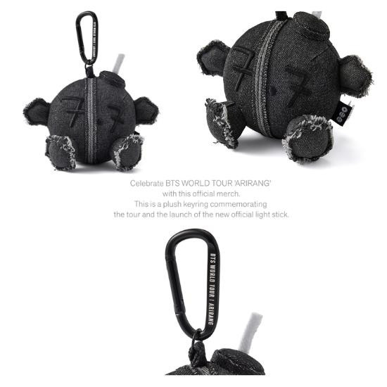 BTS Army bomb Plüsch Schlüsselanhänger, Unisex - Bild 4