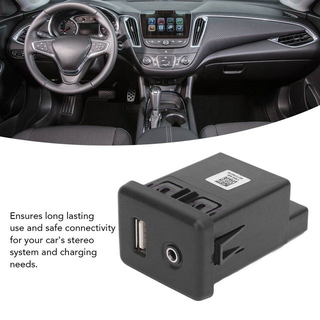 Hilitand AUX-USB-Schnittstellenbuchse in Schwarz für EG3 Modelle 2012 bis 2018 - Bild 1