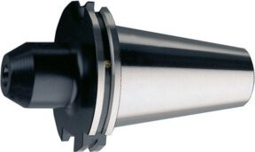 HAIMER Flächenspannfutter DIN69871ADB SK40 silber aus Edelstahl 8mm lang - Bild 1