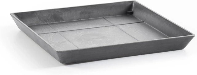 Ecopots Untersetzer Rotterdam Grau B/T: 35,5 x 35,5 cm - Bild 1