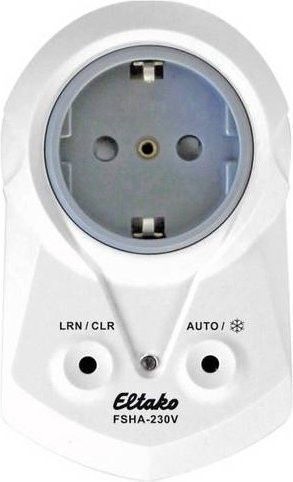 Eltako FSHA-230V Funk-Steckdosen-Heiz-Aktor in Weiß - Bild 1