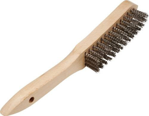 Rhodius TOPline Handbürste EHBW, 12 Stück, gewellt, für Edelstahl, Stahl und NE-Metalle - Bild 1