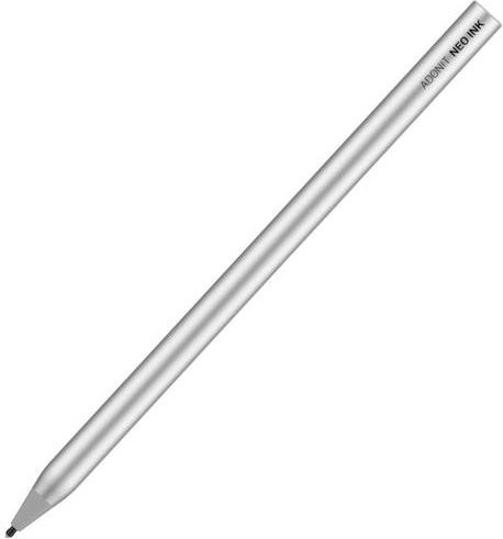 Adonit Neo Ink Stylus für Microsoft Surface, digitaler Stift mit druckempfindlicher Schreibspitze in Silber, wiederaufladbar via USB-C - Bild 1