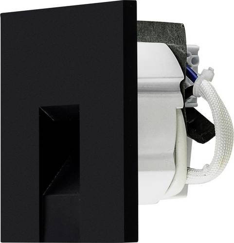 EVN LED-Wandeinbauleuchte W240902 in Schwarz aus Aluminium - Bild 1