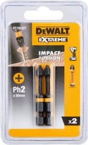 DeWalt Torsion Bit Ph2 schlagfest schwarz 50mm - Bild 1