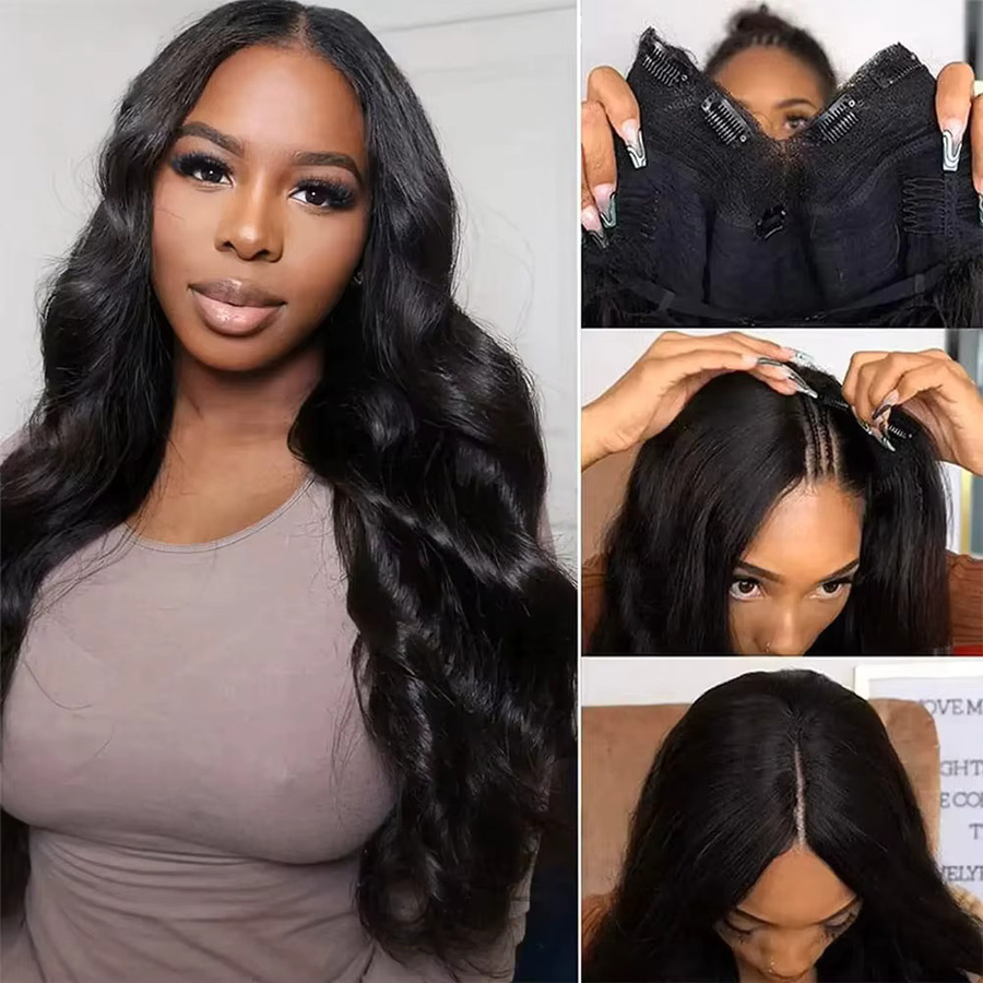 TAHIKIE Body Wave Echthaarperücke, 28-30 Zoll, Damen - Bild 3