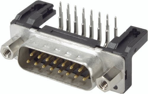 HARTING Steckverbinder 09 66 123 7802 09661237802, Polzahl: 9, Farbe: Schwarz, Löttechnik - Bild 1