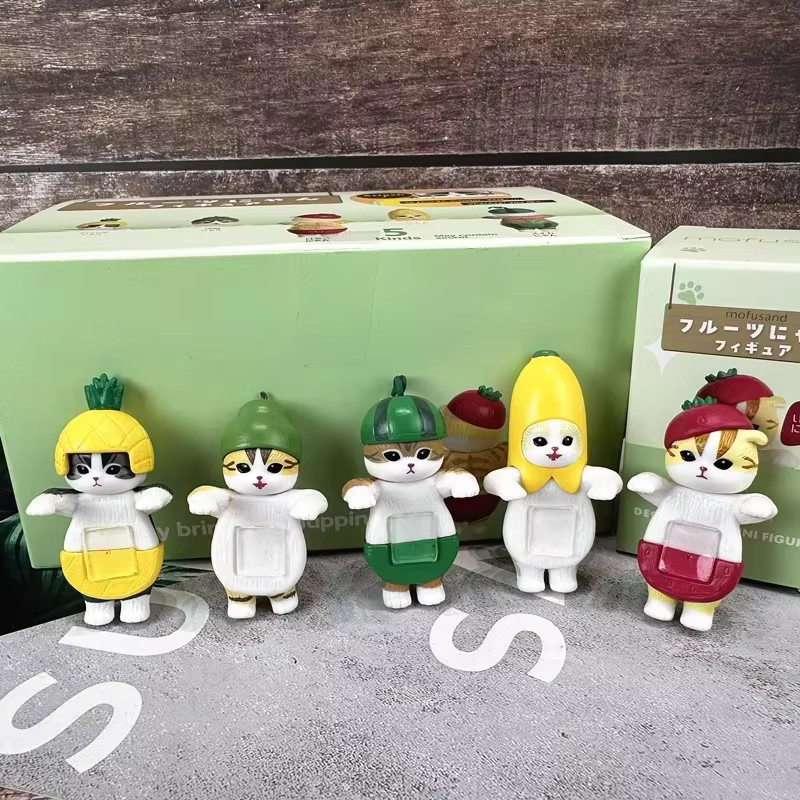 Mofusand Obst Nyan Gachapon Ananas Katze, Blind Box, Spielzeug - Bild 2