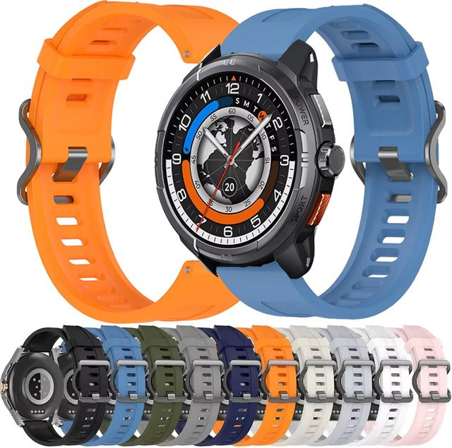 Haylou Uhrenarmband Silikon, 22 mm, Unisex - Bild 1