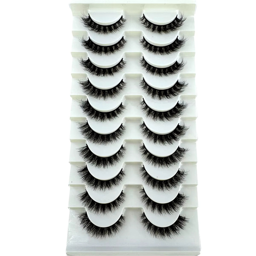 AMSDCN 3D-Künstlicher Wimpern, Black, Unisex - Bild 2