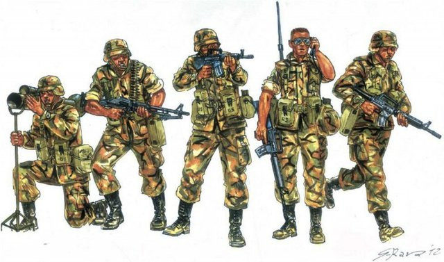 Italeri Moderne US-Soldaten, Soldaten, 1:72 - Bild 1