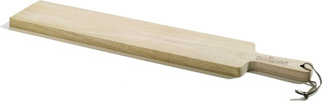 Schneidebrett bongusto aus Holz in Braun, rechteckig, B/T/H: 68,0 x 12,5 x 12,5 cm - Bild 1
