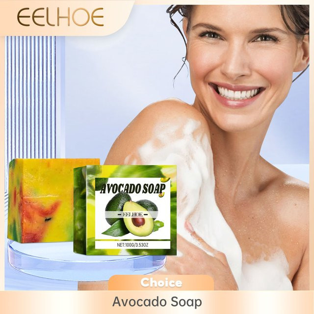eelhoe Avocado-Seife, Körperreinigung, Unisex - Bild 1