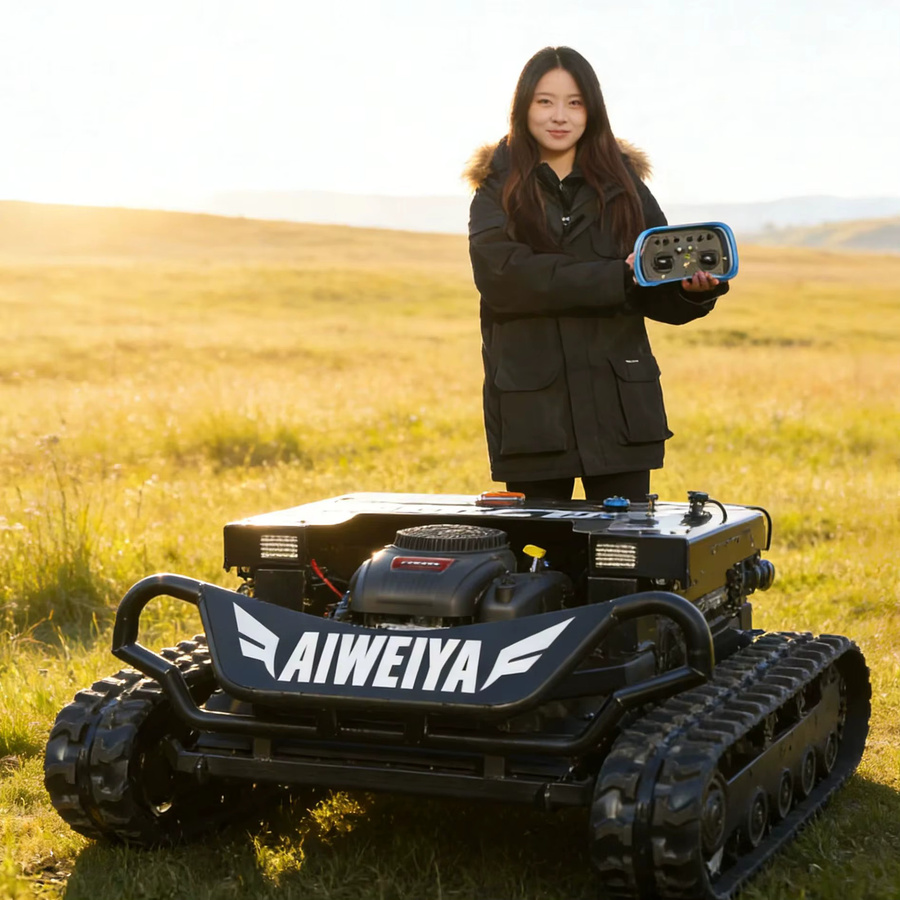 TONGZHONG Benzin-Rasenmähroboter in Schwarz - Bild 2