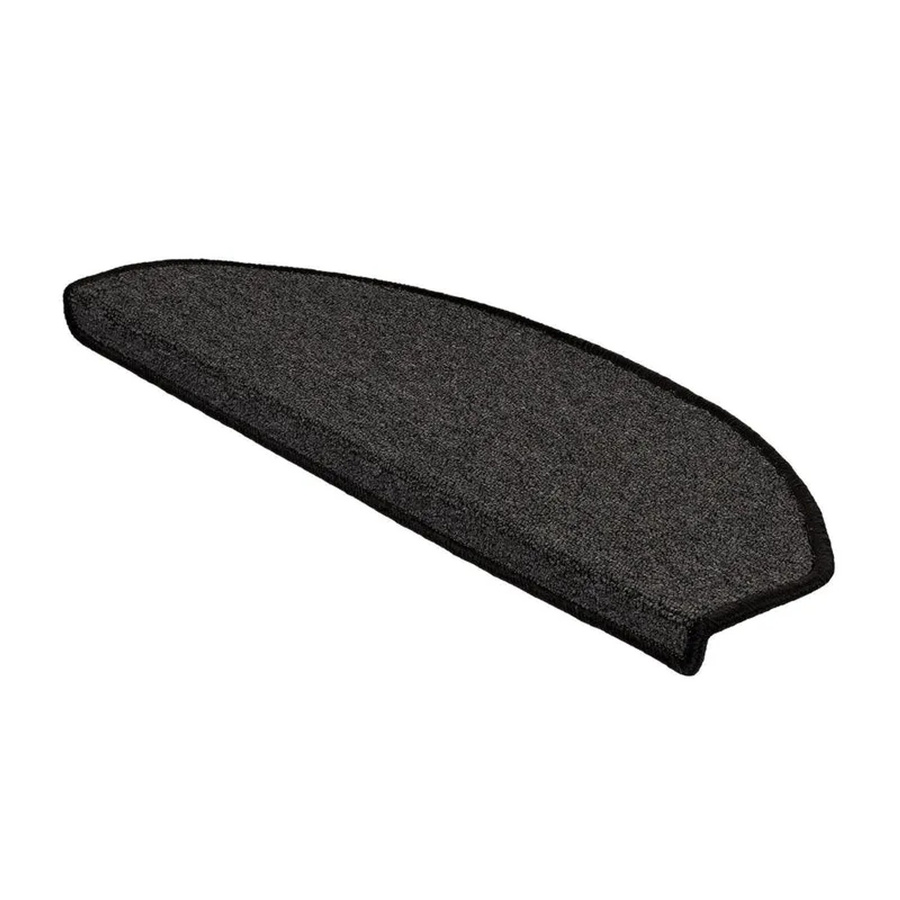 Karat Stufenmatte London Selbstklebend Anthrazit Halbrund B: 65 cm, T: 23,5 cm - Bild 2