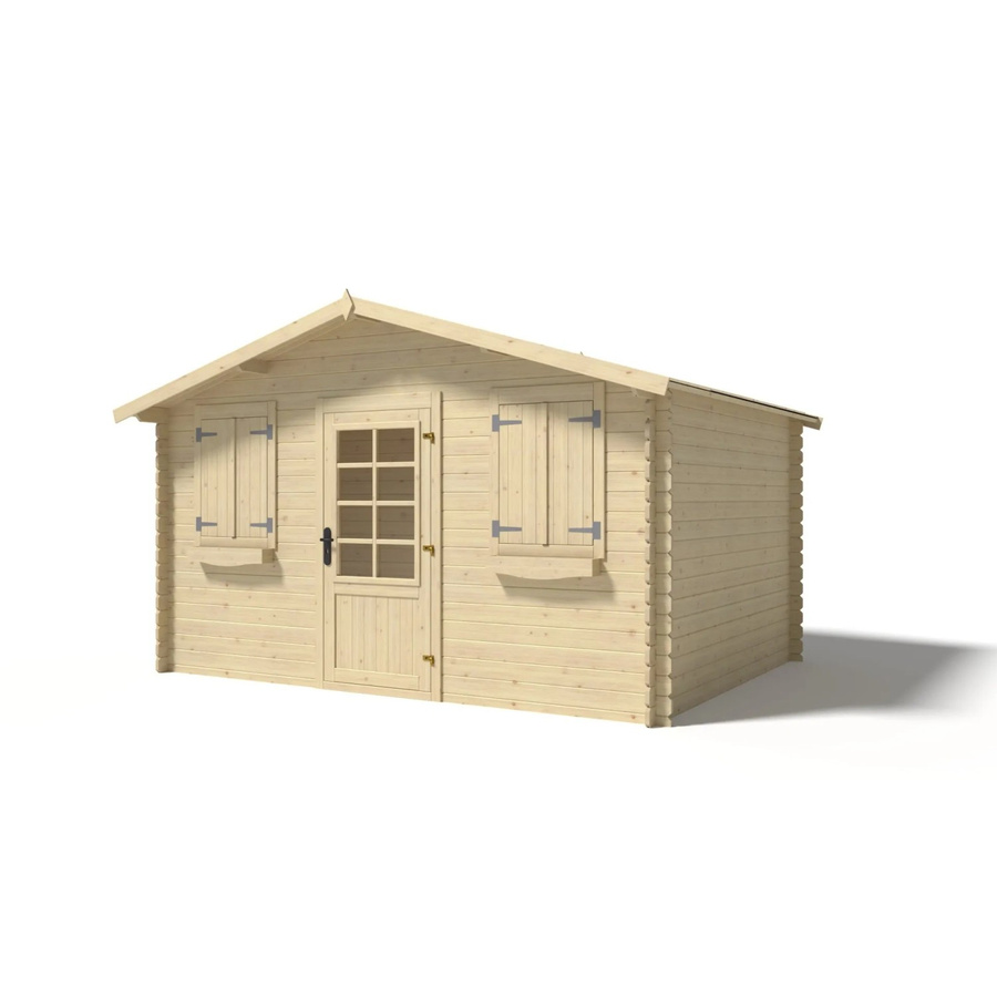 Altanka Gartenhaus Gerätehaus aus Holz mit 28 mm Wandstärke, B/T: 4 x 3 m, 12 m2 - Bild 2