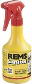 REMS Sanitol Gewindeschneidstoff Spray als Mehrzweck-Schneidöl in Aerosol-Form - Bild 1