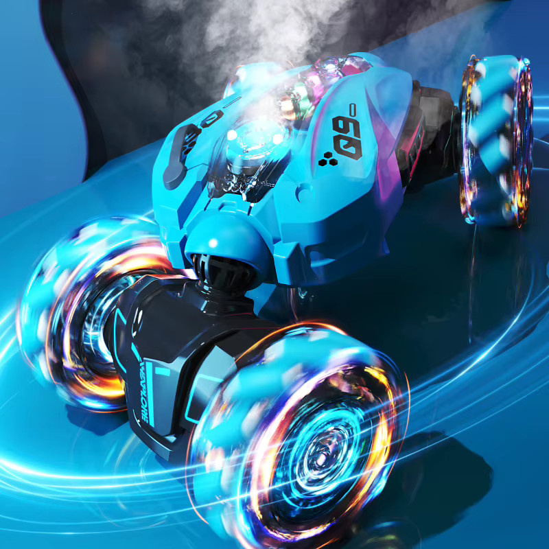 JJRC 4WD-Stunt-Auto, ferngesteuert, mit LED-Licht und Handgesteuerung - Bild 3