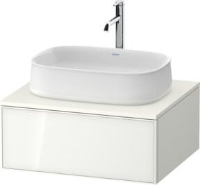 Duravit Waschtischunterschrank Zencha Wandhängend Weiß B: 65 cm, T: 55 cm, H: 28,1 cm - Bild 1
