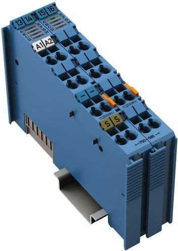 WAGO SPS-Analogausgangsmodul 750-586 in Blau - Bild 1