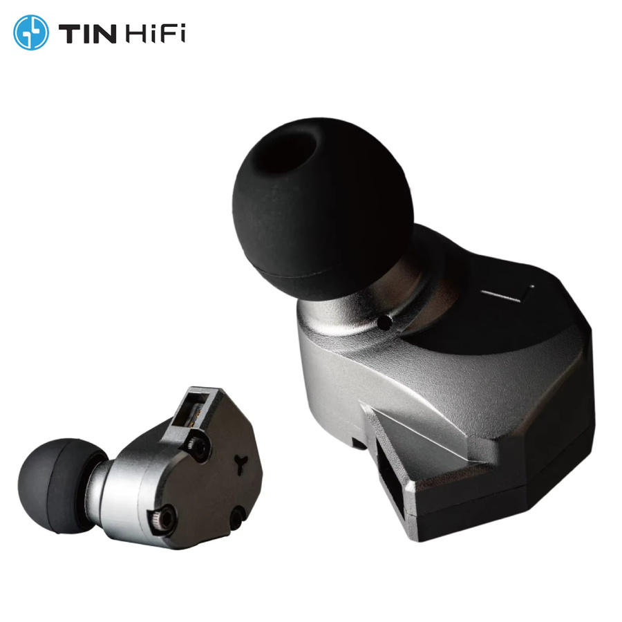 Tinhifi C2 In-Ear-HiFi-Kopfhörer Mech Warrior in Grau mit dynamischem LCP-PU-Composite-Membran-Treiber und CNC-Metallgehäuse - Bild 2