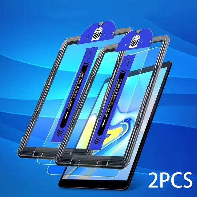 2 Stück Displayschutzfolie aus gehärtetem Glas für Apple iPad Air 13 11 Pro M2 M3 13 11 12,9 und iPad Mini, transparent, vollständige Abdeckung - Bild 1