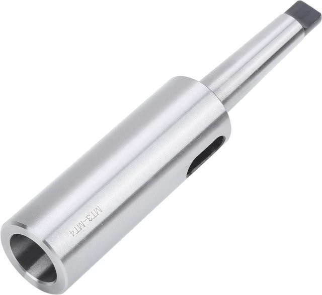 Aimo Stahl Kegelbohrer Reduzierhülse Adapter für Drehmaschine und Fräsen, Farbe: Silber, Material: Edelstahl, MT3-MT4 - Bild 1