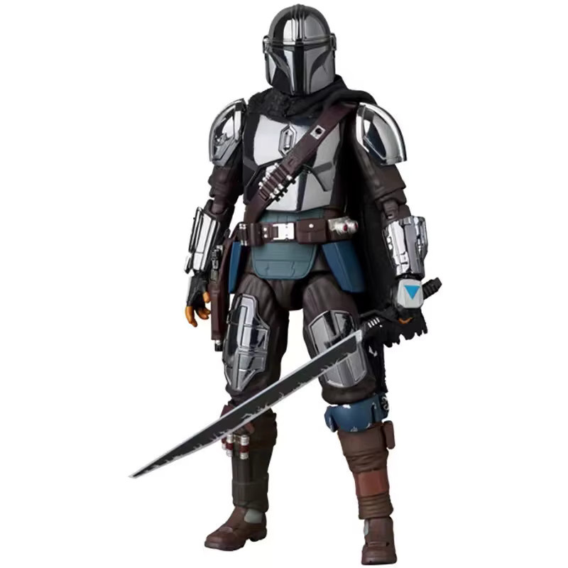 Bandai Star Wars Mandalorian 2.0 Galvanisierte Din Djarin Actionfigur, Einzelfigur - Bild 3