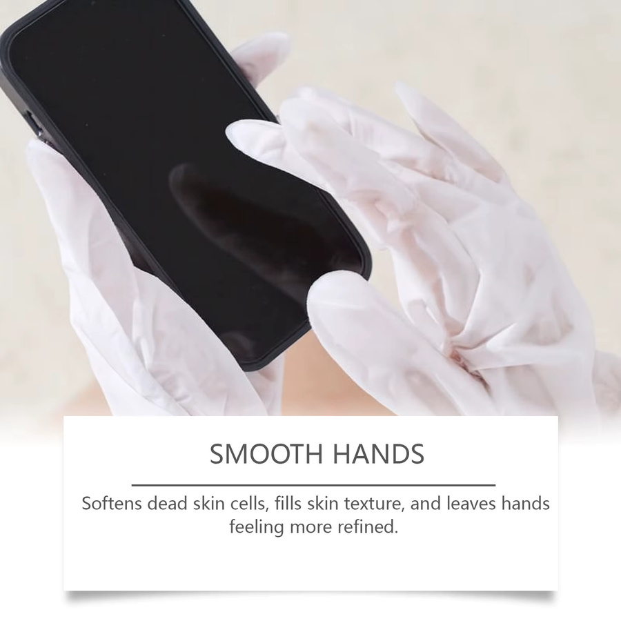 OceAura Handmaskenhandschuhe Pfefferminz-Aroma, Feuchtigkeitsbehandlung für Hände - Bild 2